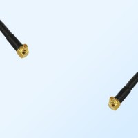 RP MMCX/Male R/A - RP MMCX/Male R/A Coaxial Jumper Cable