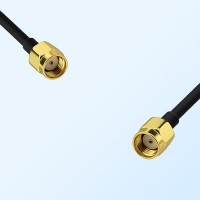 RP SMA/Male - RP SMA/Male Coaxial Jumper Cable