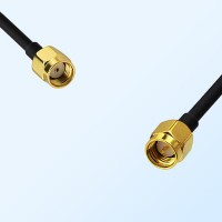 RP SMA/Male - SMA/Male Coaxial Jumper Cable