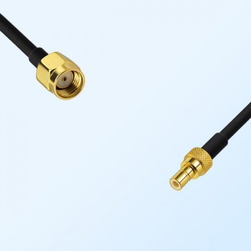 RP SMA/Male - SMB/Male Coaxial Jumper Cable
