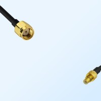 RP SMA/Male - SMC/Male Coaxial Jumper Cable