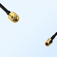 RP SMA/Male - SSMA/Male Coaxial Jumper Cable