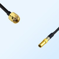 RP SMA/Male - SSMB/Female Coaxial Jumper Cable