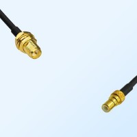 RP SMA/Bulkhead Female - SSMB/Male Coaxial Jumper Cable