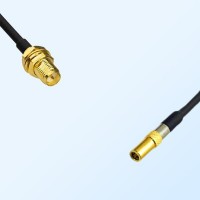 RP SMA/Bulkhead Female - SSMB/Female Coaxial Jumper Cable