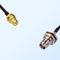 RP SMA/Bulkhead Female - TNC/Bulkhead Female with O-Ring Coaxial Cable