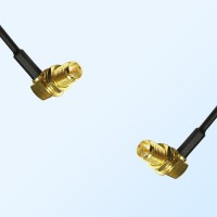 RP SMA/Bulkhead Female R/A - RP SMA/Bulkhead Female R/A Coaxial Cable