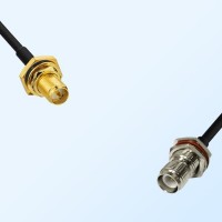 RP SMA O-Ring B/H Female - RP TNC Bulkhead Female Cable Assemblies