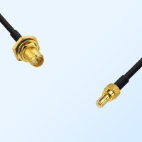 RP SMA Bulkhead Female with O-Ring - SMB Male Coaxial Cable Assemblies