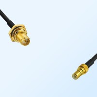 RP SMA Bulkhead Female with O-Ring - SSMB Male Cable Assemblies