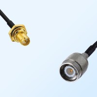 RP SMA Bulkhead Female with O-Ring - TNC Male Coaxial Cable Assemblies