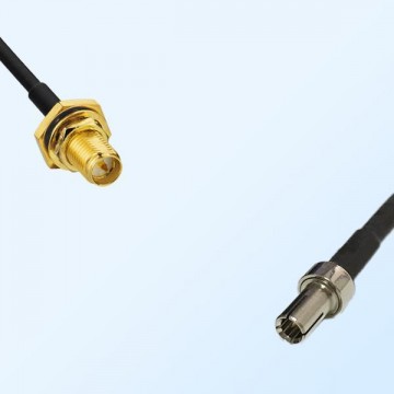 RP SMA Bulkhead Female with O-Ring - TS9 Male Coaxial Cable Assemblies