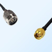 RP TNC/Male - SMA/Male Coaxial Jumper Cable