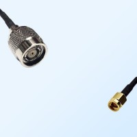 RP TNC/Male - SSMA/Male Coaxial Jumper Cable