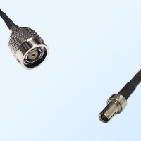 RP TNC/Male - TS9/Male Coaxial Jumper Cable