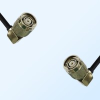 RP TNC/Male Right Angle - RP TNC/Male Right Angle Coaxial Jumper Cable