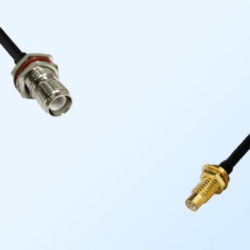 RP TNC/Bulkhead Female with O-Ring - SMC/Bulkhead Male Coaxial Cable