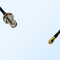 RP TNC/Bulkhead Female with O-Ring - SMC/Female Coaxial Jumper Cable