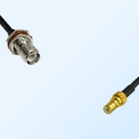 RP TNC/Bulkhead Female with O-Ring - SSMB/Male Coaxial Jumper Cable