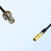 RP TNC/Bulkhead Female with O-Ring - SSMB/Female Coaxial Jumper Cable