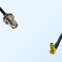 RP TNC/Bulkhead Female with O-Ring - SSMB/Female R/A Coaxial Cable
