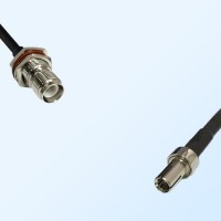 RP TNC/Bulkhead Female with O-Ring - TS9/Male Coaxial Jumper Cable