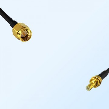 SMA/Male - SMB/Bulkhead Male Coaxial Jumper Cable