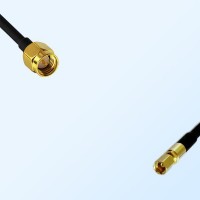 SMA/Male - SSMC/Female Coaxial Jumper Cable