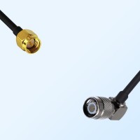 SMA/Male - TNC/Male Right Angle Coaxial Jumper Cable
