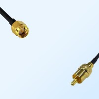 RCA Male - SMA Male Coaxial Cable Assemblies
