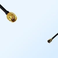 IPEX-4 Female Right Angle - SMA Male Coaxial Cable Assemblies
