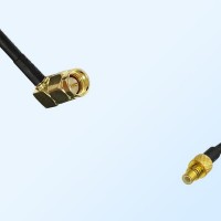 SMA/Male Right Angle - SMC/Male Coaxial Jumper Cable