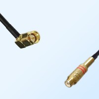 RCA Female - SMA Male Right Angle Coaxial Cable Assemblies