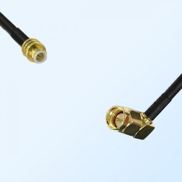 MMBX Male to SMA Male Right Angle Cable Assembly