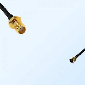 SMA Female - IPEX-4 Female Right Angle Coaxial Cable Assemblies