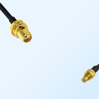 SMA/Bulkhead Female - SMC/Male Coaxial Jumper Cable