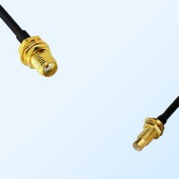SMA/Bulkhead Female - SMC/Bulkhead Male Coaxial Jumper Cable