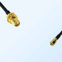 SMA/Bulkhead Female - SMC/Female Coaxial Jumper Cable