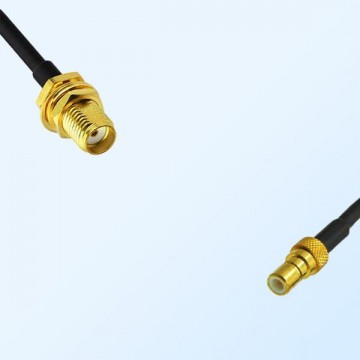 SMA/Bulkhead Female - SSMB/Male Coaxial Jumper Cable