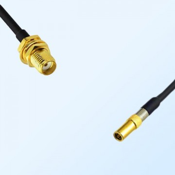 SMA/Bulkhead Female - SSMB/Female Coaxial Jumper Cable
