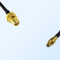 SMA/Bulkhead Female - SSMC/Male Coaxial Jumper Cable