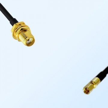 SMA/Bulkhead Female - SSMC/Female Coaxial Jumper Cable
