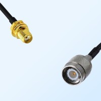 SMA/Bulkhead Female - TNC/Male Coaxial Jumper Cable