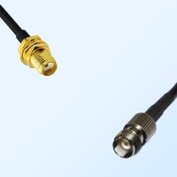 SMA/Bulkhead Female - TNC/Female Coaxial Jumper Cable