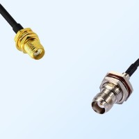SMA/Bulkhead Female - TNC/Bulkhead Female with O-Ring Coaxial Cable