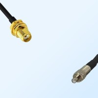SMA/Bulkhead Female - TS9/Female Coaxial Jumper Cable