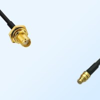 SMA Bulkhead Female with O-Ring - SMP Female Coaxial Cable Assemblies
