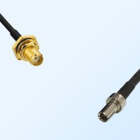 SMA Bulkhead Female with O-Ring - TS9 Male Coaxial Cable Assemblies