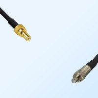 SMB/Male - TS9/Female Coaxial Jumper Cable