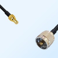 SMB/Male - UHF/Male Coaxial Jumper Cable